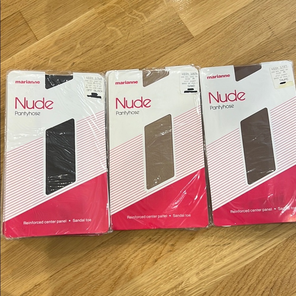 9 Pantyhose (black, sand, taupe)